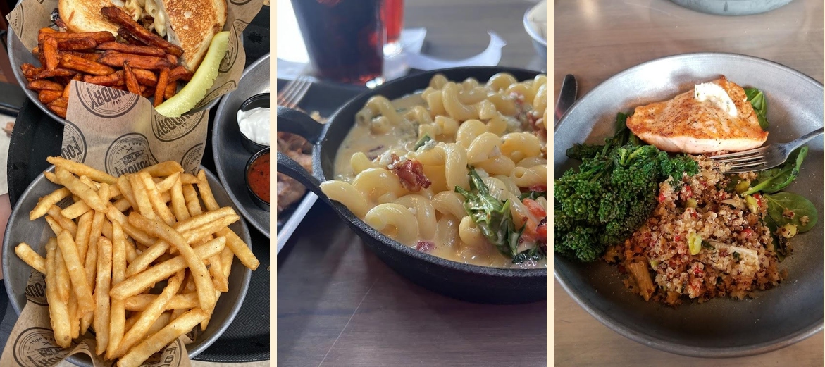 Foundry Craft Grillery Menu