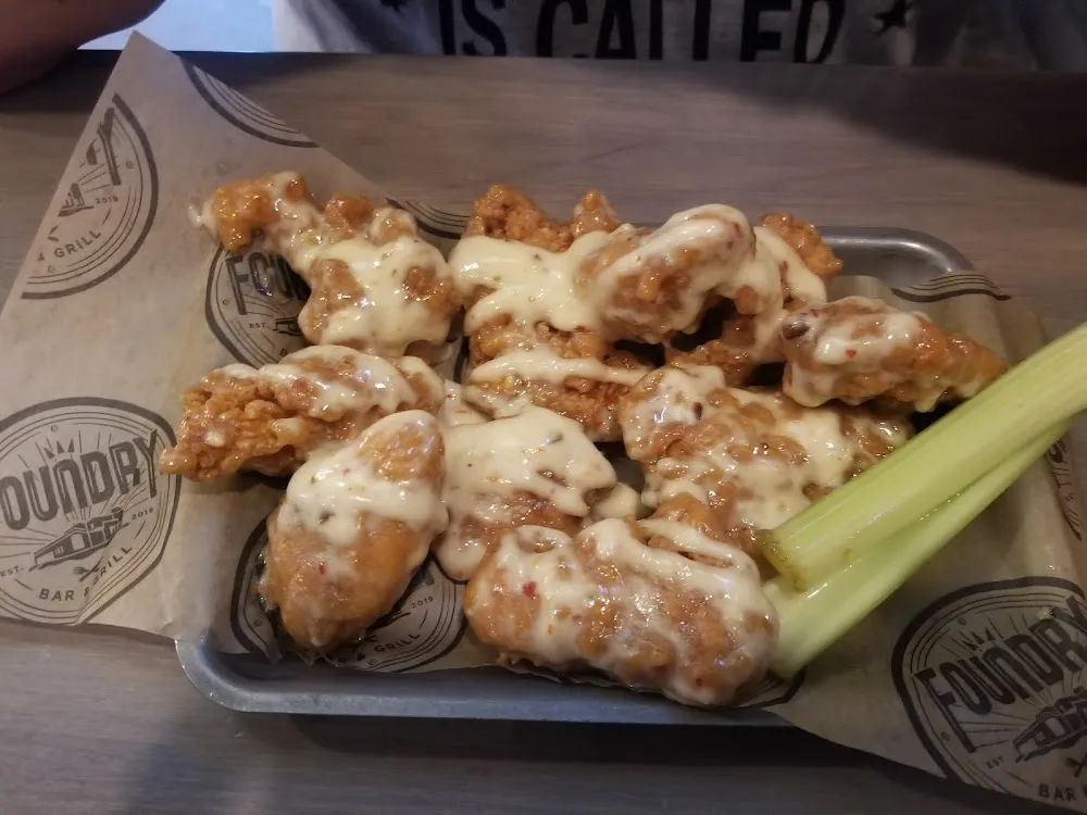 Parmesan Garlic Boneless Wings